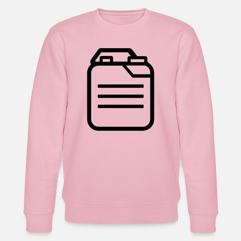 bidon  - Sweat bio CHANGER Stanley/Stella Unisexe - rose pâle