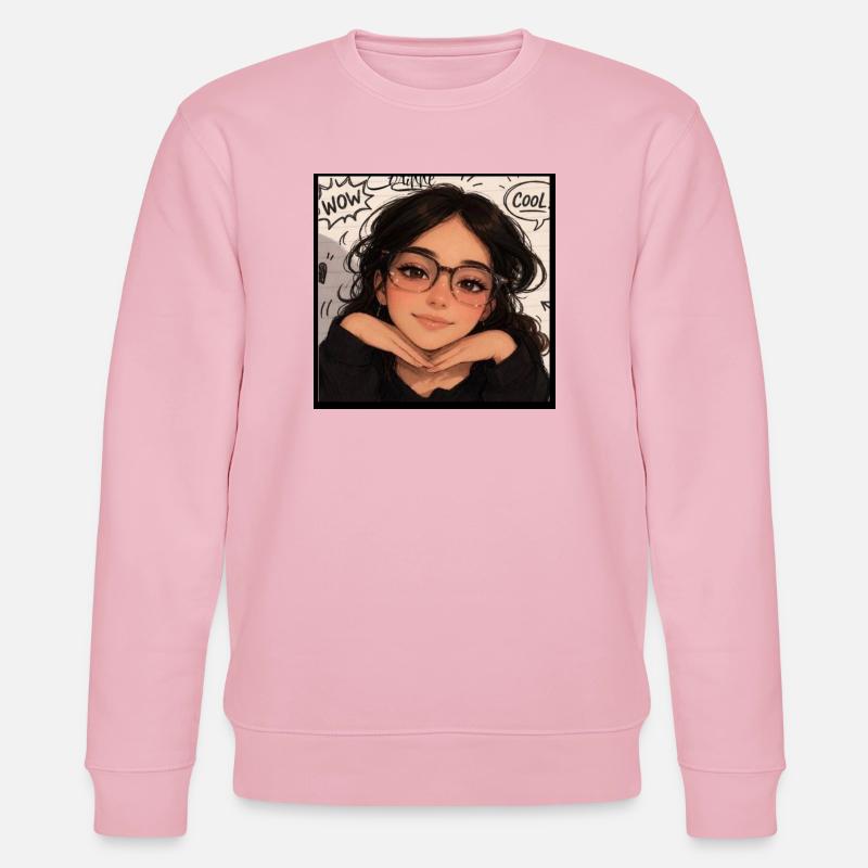 Corinne - Sweat bio CHANGER Stanley/Stella Unisexe - rose pâle