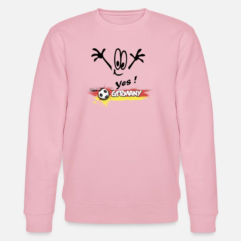 Fußball Event Germany - Stanley/Stella Unisex Bio-Sweatshirt CHANGER - Hellrosa