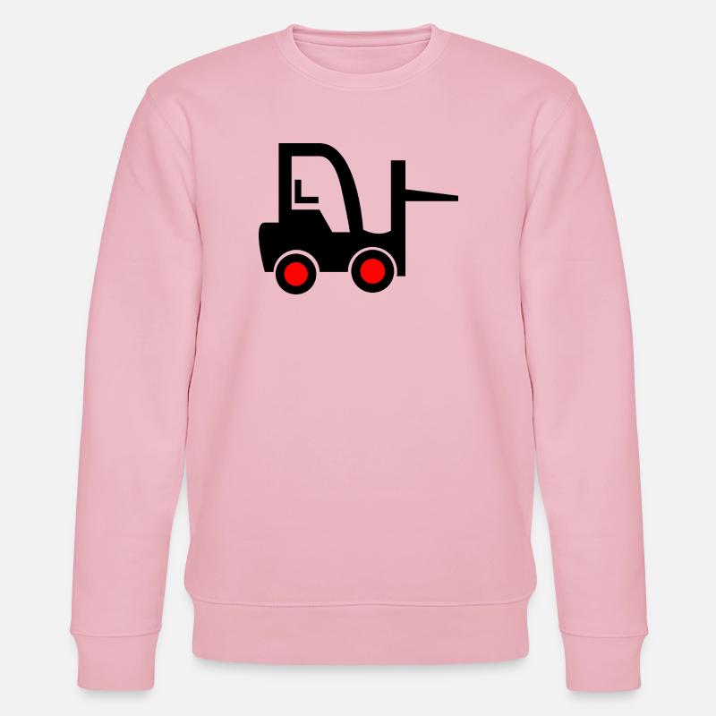 Gabelstapler - Stanley/Stella Unisex Bio-Sweatshirt CHANGER - Hellrosa