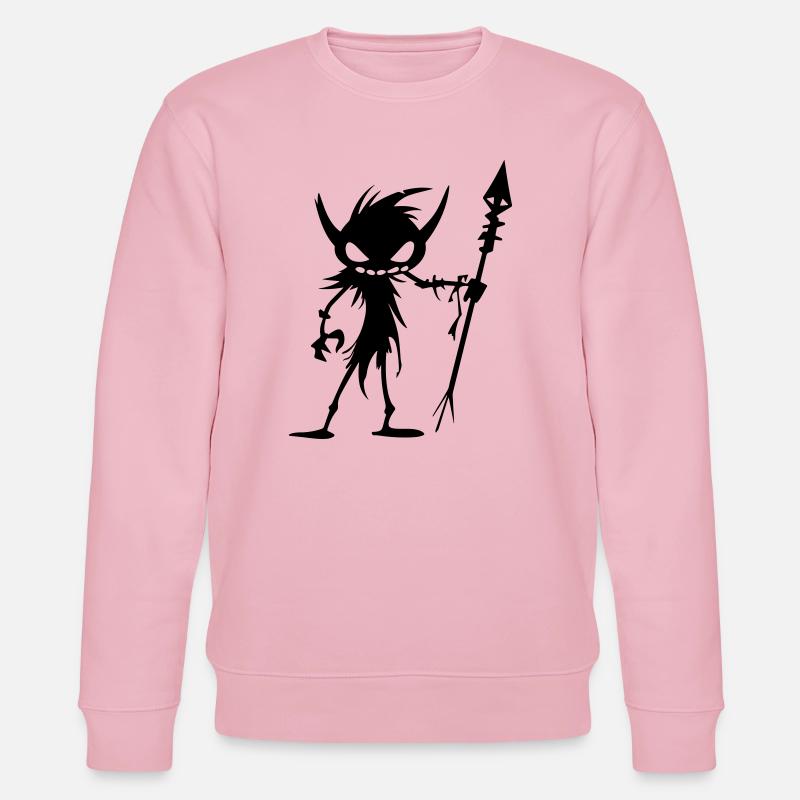 Goblin Ork - Stanley/Stella Unisex Bio-Sweatshirt CHANGER  - Hellrosa
