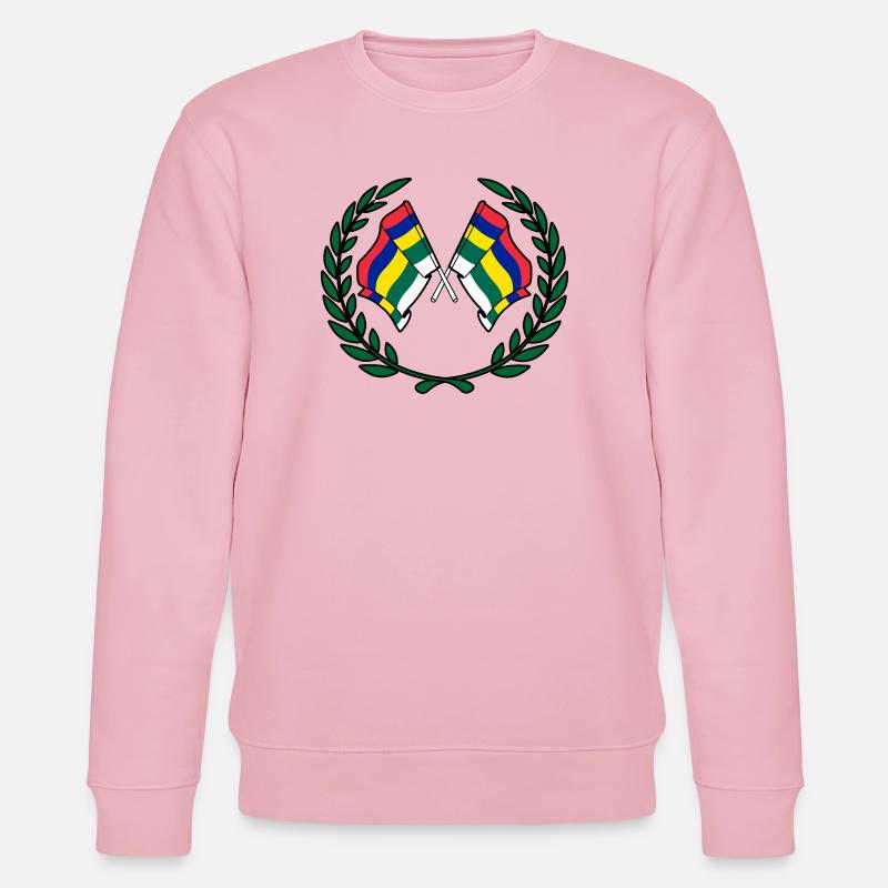 Terschelling Laurel Custom – Island Edition - Stanley/Stella CHANGER Unisex Organic Sweatshirt - cotton pink