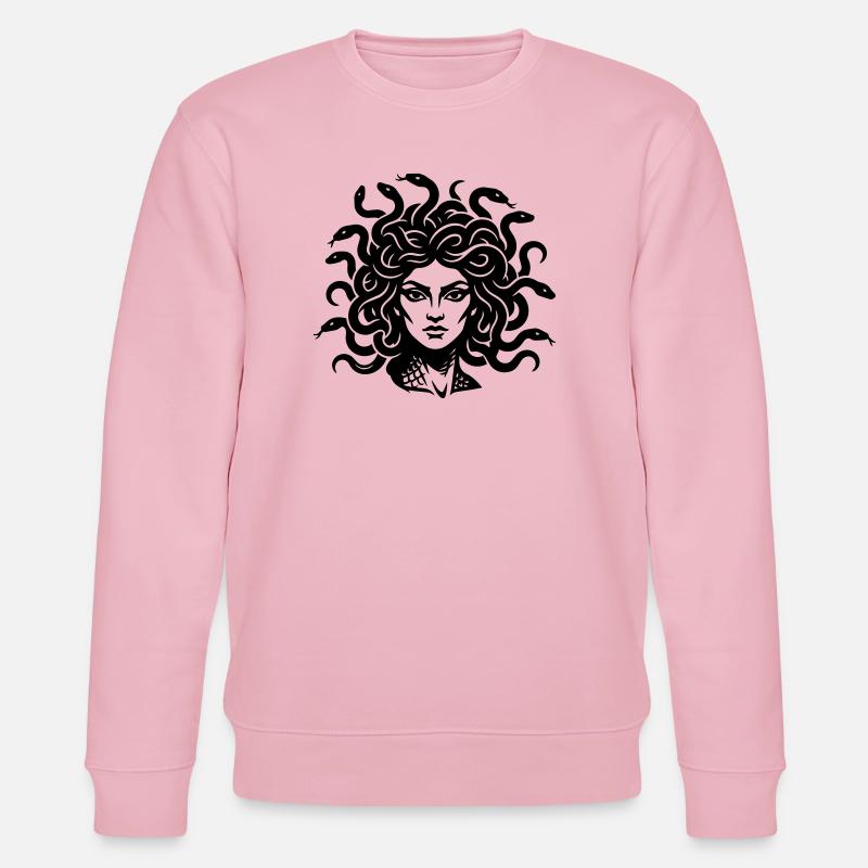 Medusa - Stanley/Stella Unisex Bio-Sweatshirt CHANGER  - Hellrosa