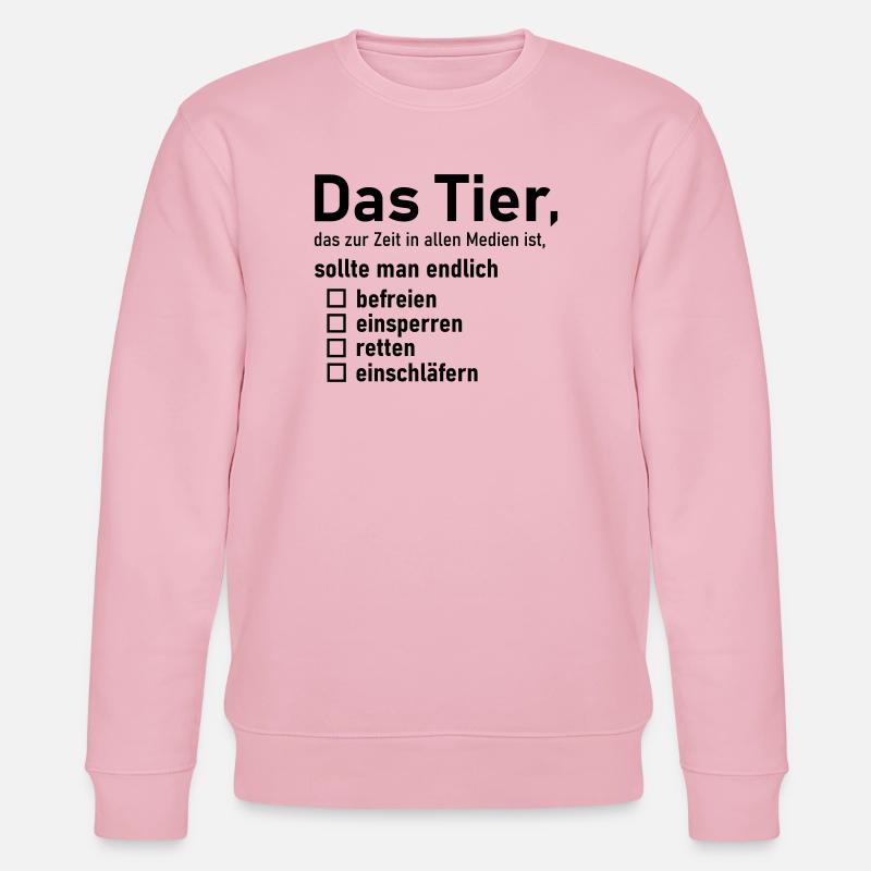 aktuelles Tier - Stanley/Stella Unisex Bio-Sweatshirt CHANGER - Hellrosa