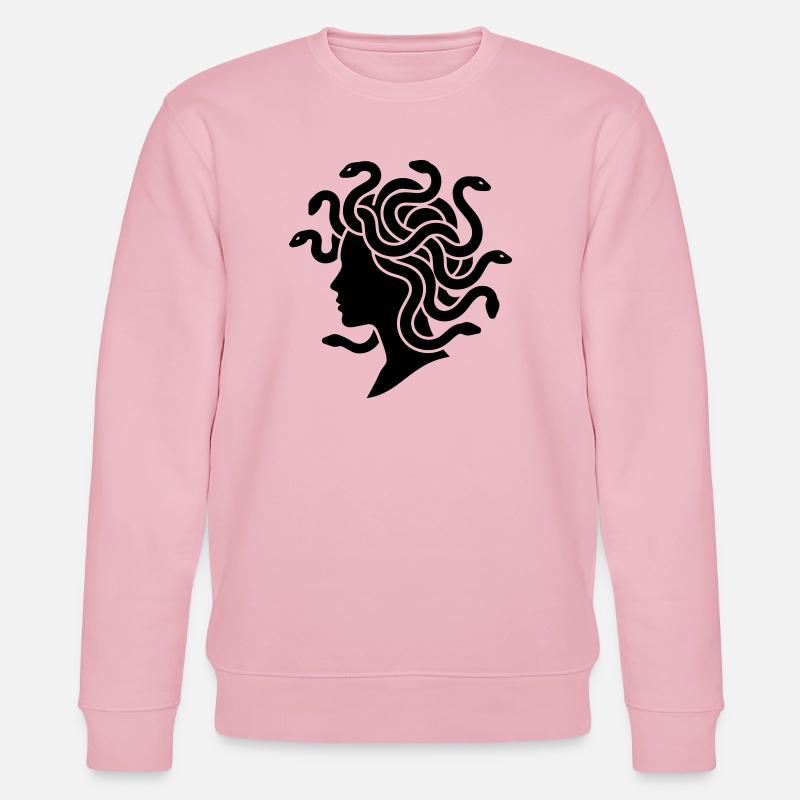 Medusa - Stanley/Stella Unisex Bio-Sweatshirt CHANGER  - Hellrosa