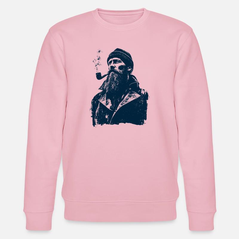 Seemann - Stanley/Stella Unisex Bio-Sweatshirt CHANGER  - Hellrosa