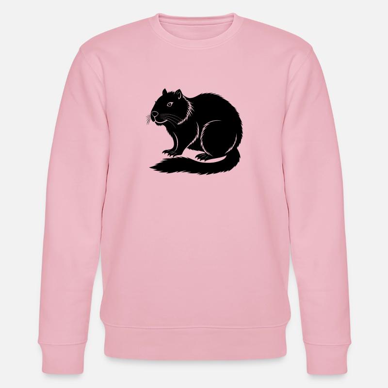 Biberkörper - Stanley/Stella Unisex Bio-Sweatshirt CHANGER - Hellrosa