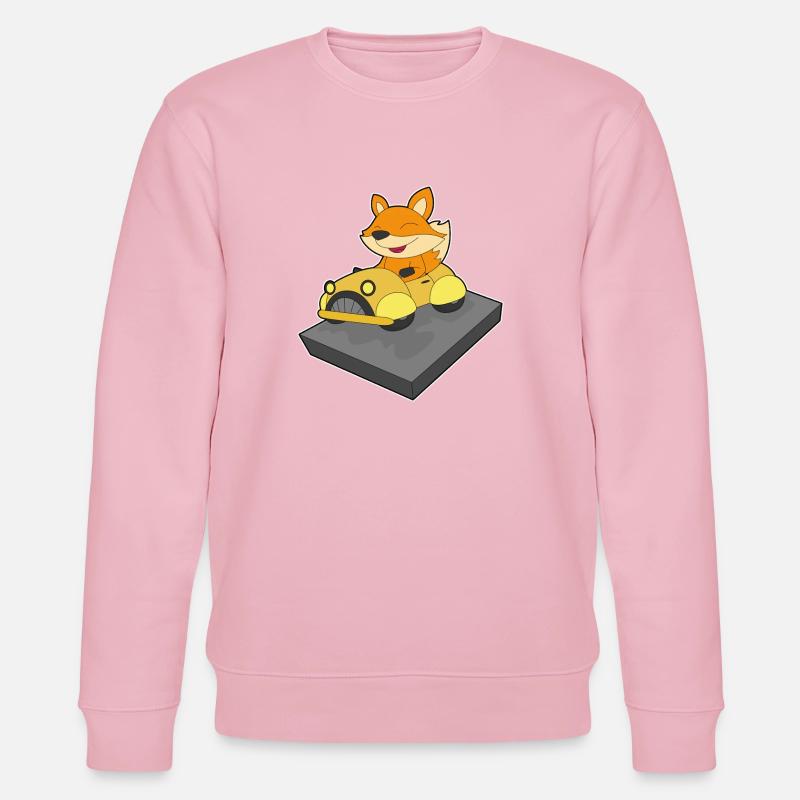 Fuchs Auto - Stanley/Stella Unisex Bio-Sweatshirt CHANGER  - Hellrosa
