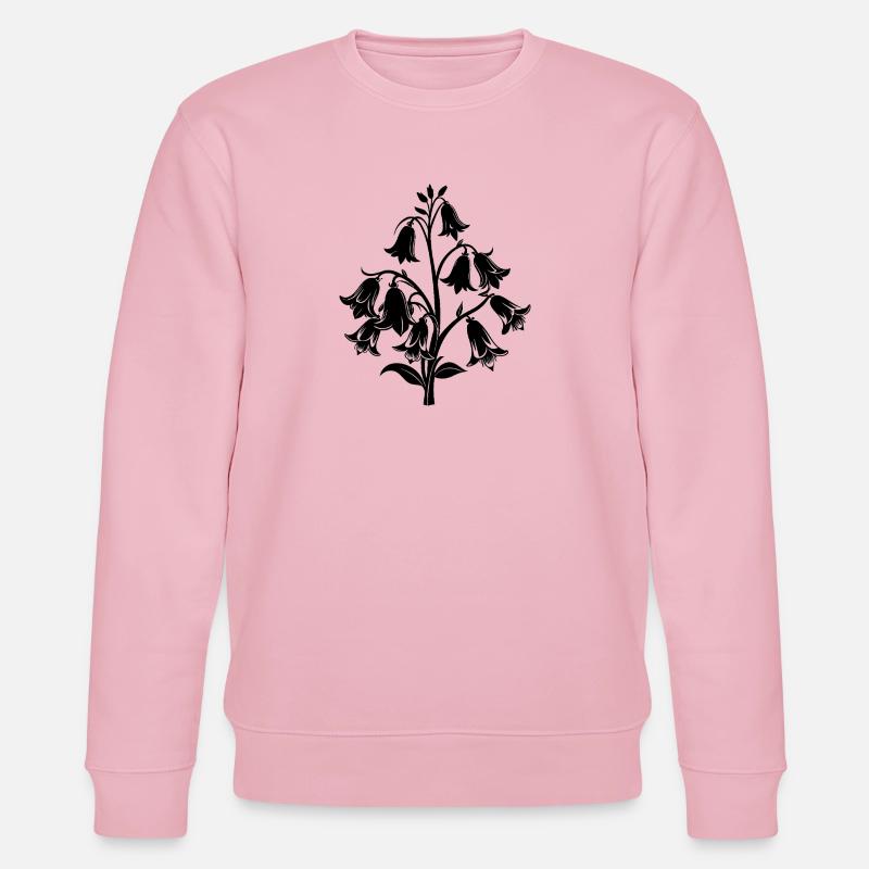 Glockenblumen - Stanley/Stella Unisex Bio-Sweatshirt CHANGER  - Hellrosa