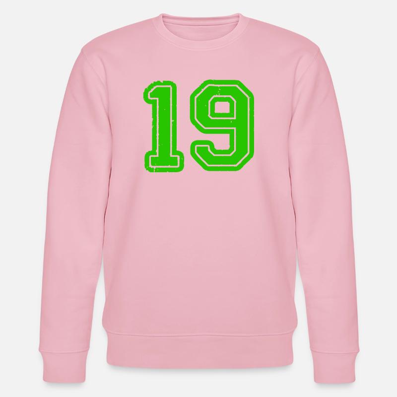 19- - Sweat bio CHANGER Stanley/Stella Unisexe - rose pâle