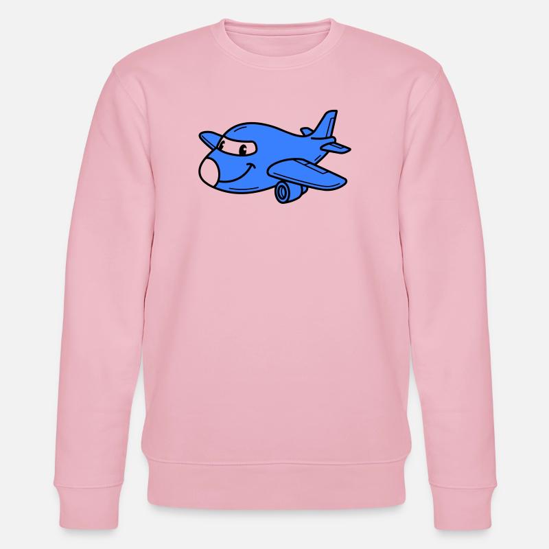 Airplane Kids - Sweat bio CHANGER Stanley/Stella Unisexe - rose pâle