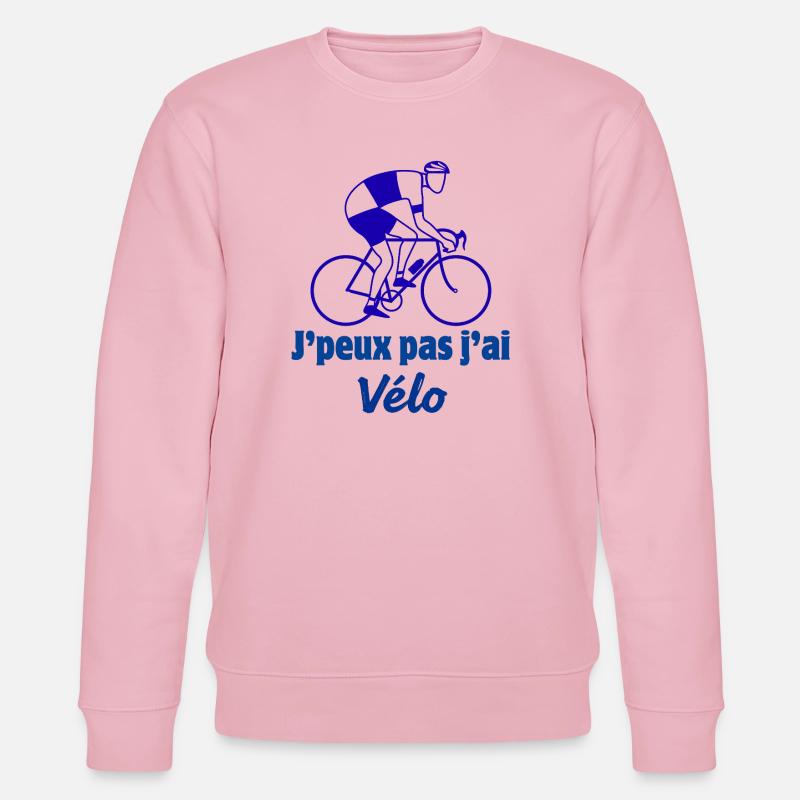cyclisme - Sweat bio CHANGER Stanley/Stella Unisexe - rose pâle