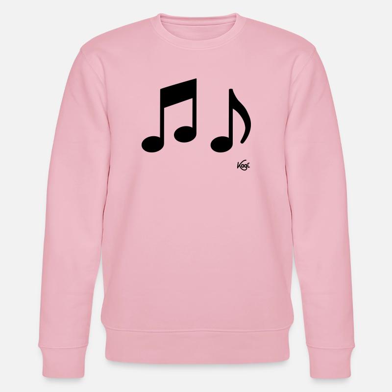 3 Noten - Stanley/Stella Unisex Bio-Sweatshirt CHANGER - Hellrosa