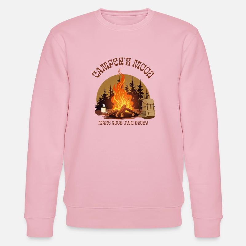 Camper's mood - Stanley/Stella CHANGER Unisex Organic Sweatshirt - cotton pink