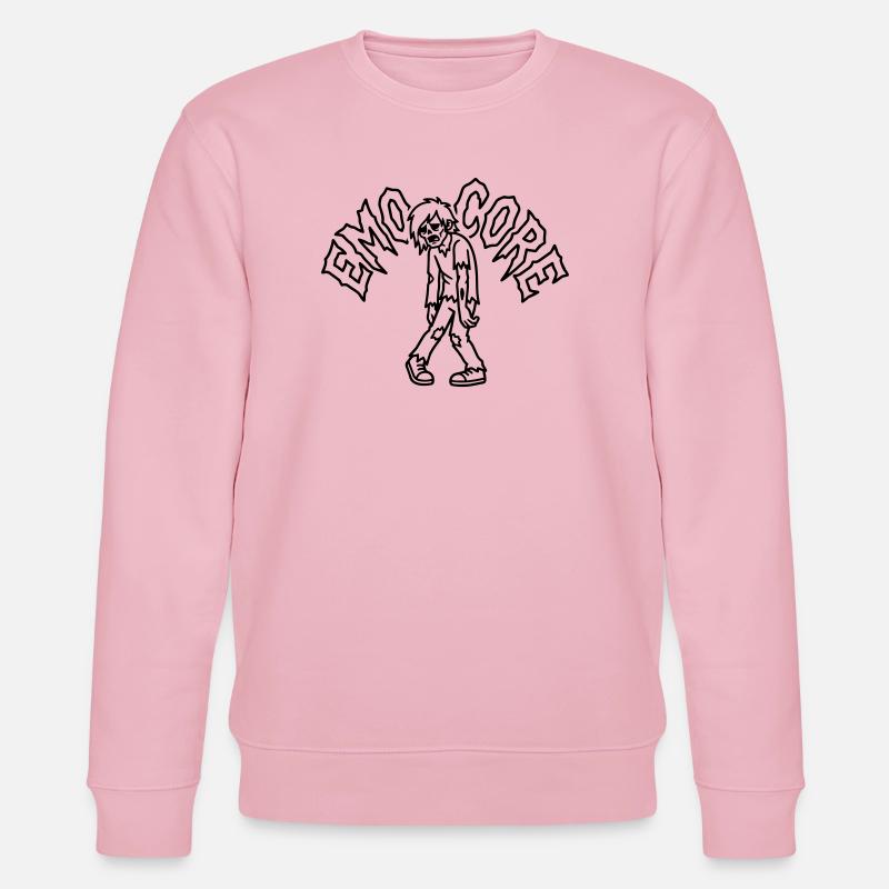 Emocore - Stanley/Stella Unisex Bio-Sweatshirt CHANGER  - Hellrosa