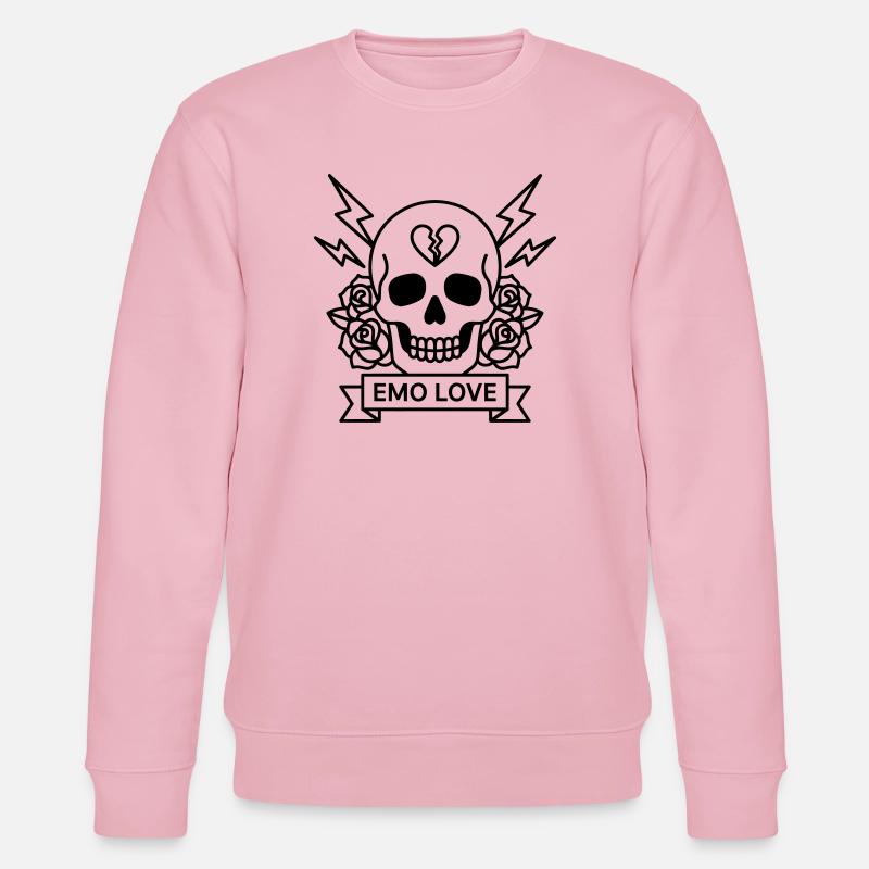EMO - Stanley/Stella Unisex Bio-Sweatshirt CHANGER - Hellrosa