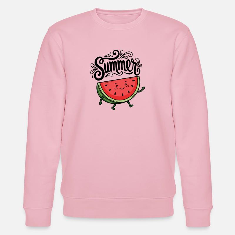 Sommer - Stanley/Stella Unisex Bio-Sweatshirt CHANGER  - Hellrosa