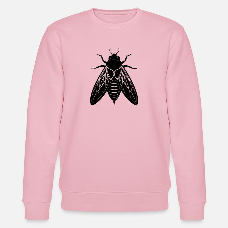 Cicada - Stanley/Stella CHANGER Unisex Organic Sweatshirt - cotton pink