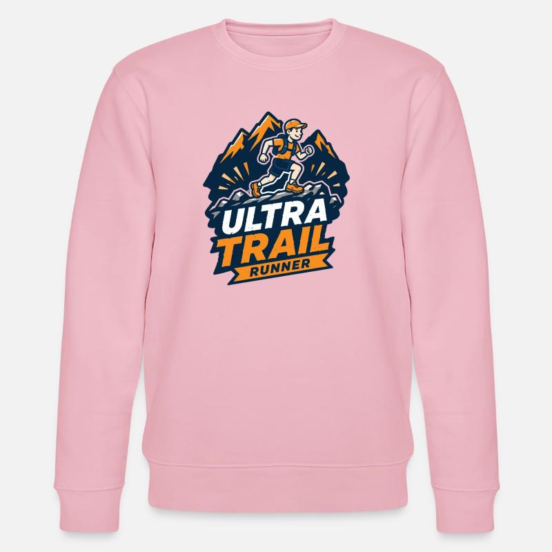 Ultra Trail Runner - Stanley/Stella Unisex Bio-Sweatshirt CHANGER - Hellrosa
