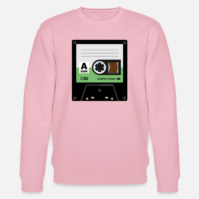 Tiny Cassette - Stanley/Stella CHANGER Unisex Organic Sweatshirt - cotton pink