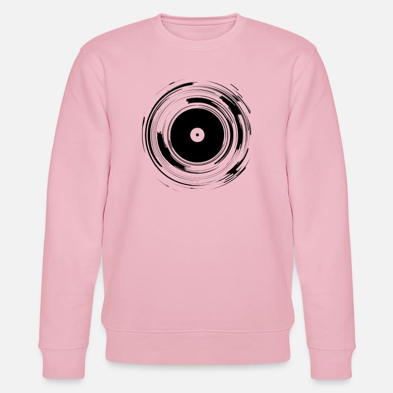 DJ Record - Sweat bio CHANGER Stanley/Stella Unisexe - rose pâle