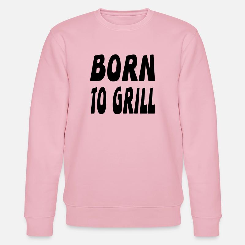 Grillen - Stanley/Stella Unisex Bio-Sweatshirt CHANGER  - Hellrosa