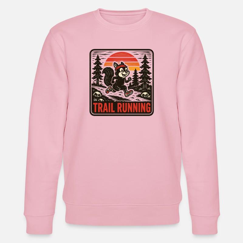 Trailrunning - Stanley/Stella Unisex Bio-Sweatshirt CHANGER - Hellrosa