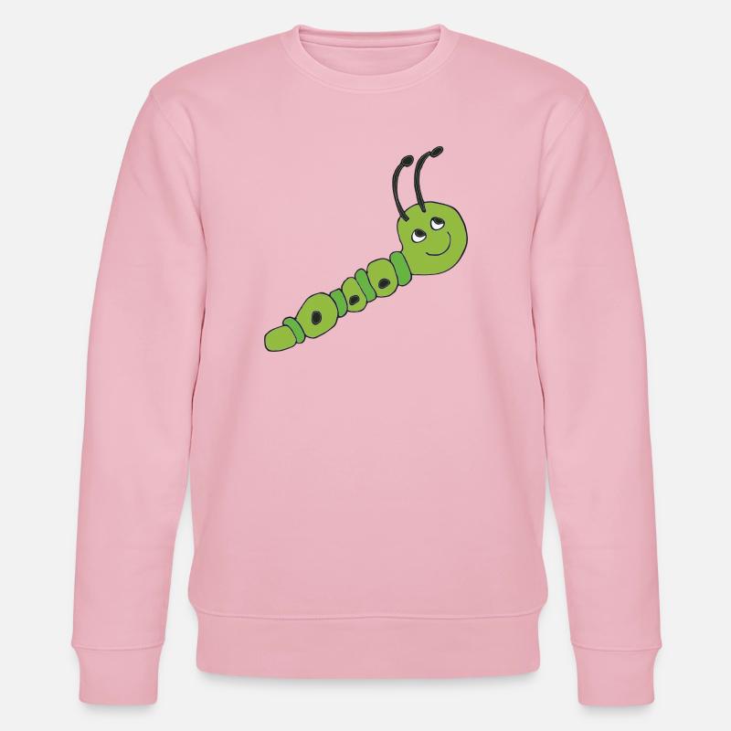 raupe - Stanley/Stella Unisex Bio-Sweatshirt CHANGER  - Hellrosa