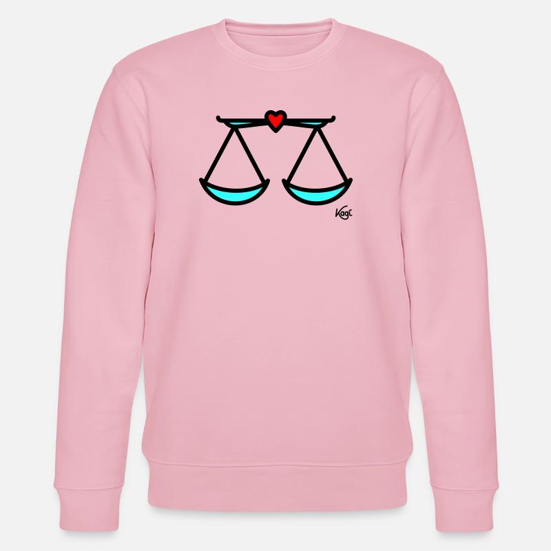 Grande échelle - Sweat bio CHANGER Stanley/Stella Unisexe - rose pâle