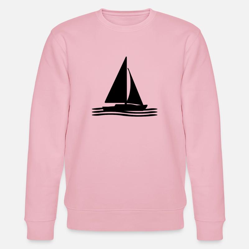 Voile - Sweat bio CHANGER Stanley/Stella Unisexe - rose pâle