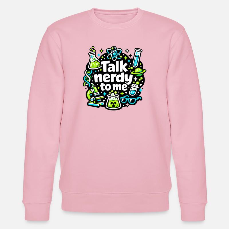 Parlez-moi de design geek - Sweat bio CHANGER Stanley/Stella Unisexe - rose pâle