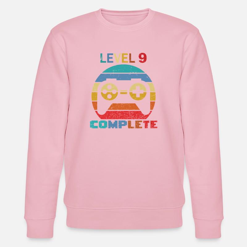 level 9 complete - Stanley/Stella Unisex Bio-Sweatshirt CHANGER - Hellrosa