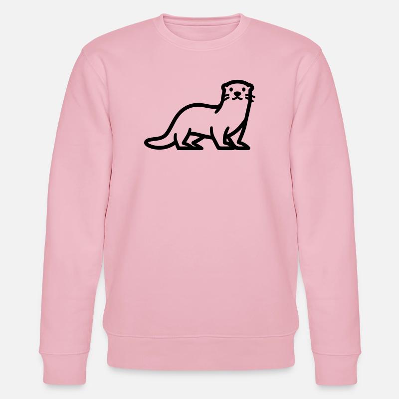 Otter - Stanley/Stella Unisex Bio-Sweatshirt CHANGER  - Hellrosa
