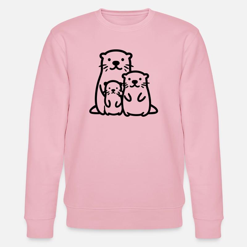 Otter - Stanley/Stella Unisex Bio-Sweatshirt CHANGER - Hellrosa