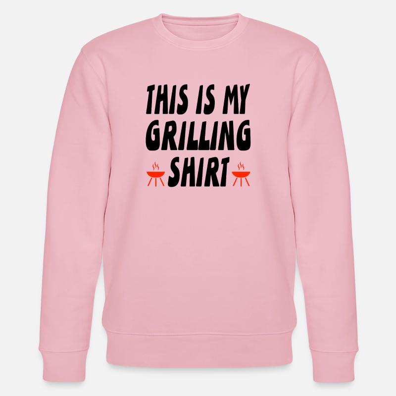 Grillen - Stanley/Stella Unisex Bio-Sweatshirt CHANGER  - Hellrosa