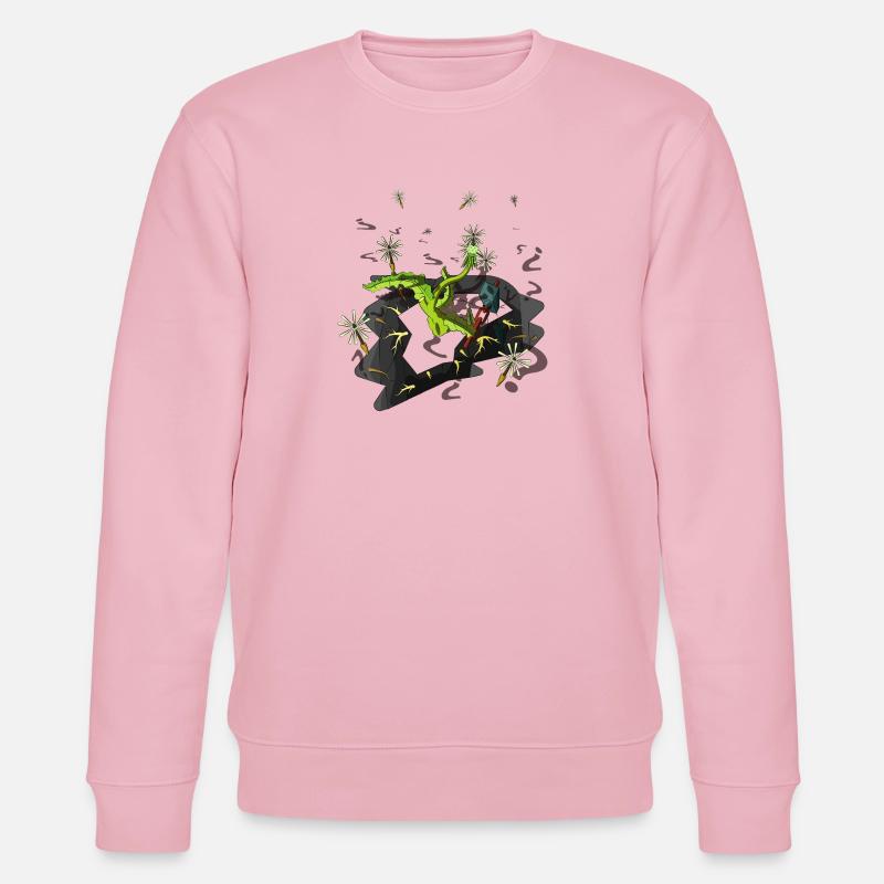 BLEW - Stanley/Stella Unisex Bio-Sweatshirt CHANGER  - Hellrosa