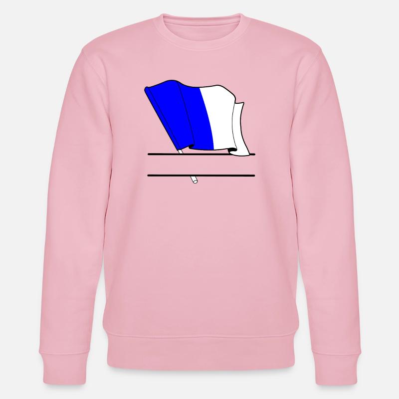 Drapeau Personnalisé de Spa - Sweat bio CHANGER Stanley/Stella Unisexe - rose pâle