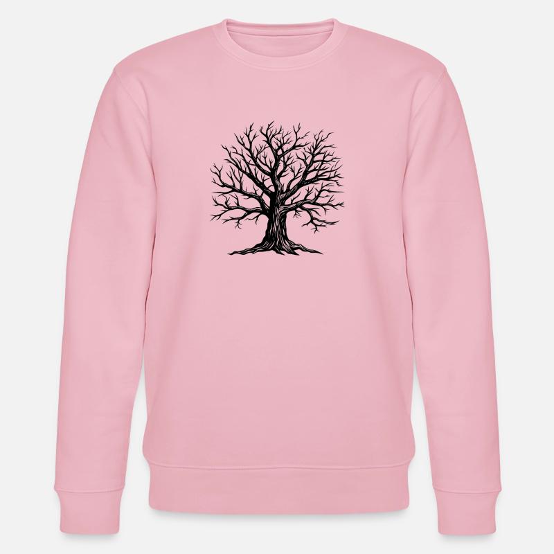 Dead Tree - Stanley/Stella CHANGER Unisex Organic Sweatshirt - cotton pink