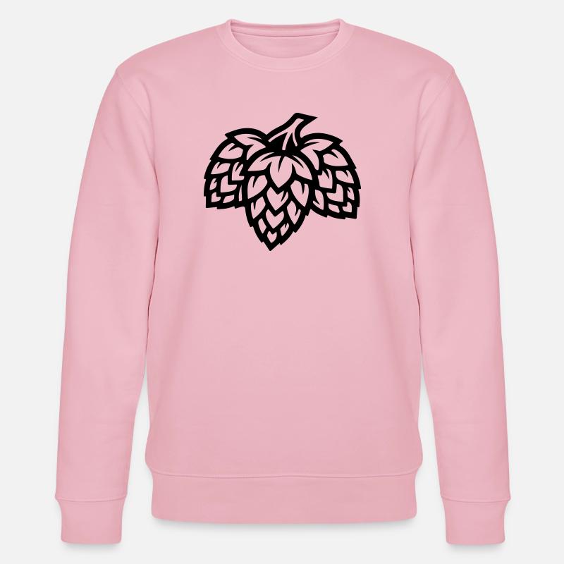 Brasserie Houblon Barley Malt - Sweat bio CHANGER Stanley/Stella Unisexe - rose pâle