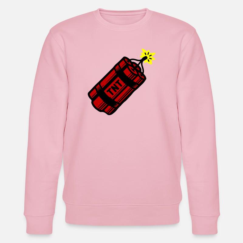 Dynamit Tnt - Stanley/Stella Unisex Bio-Sweatshirt CHANGER - Hellrosa