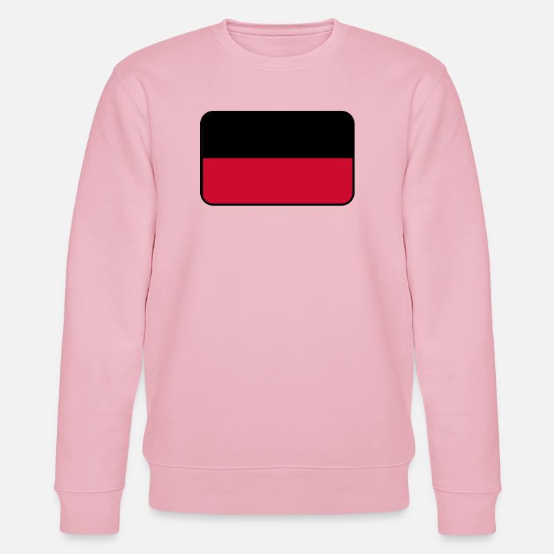 Emblème du drapeau de Nimègue - Sweat bio CHANGER Stanley/Stella Unisexe - rose pâle