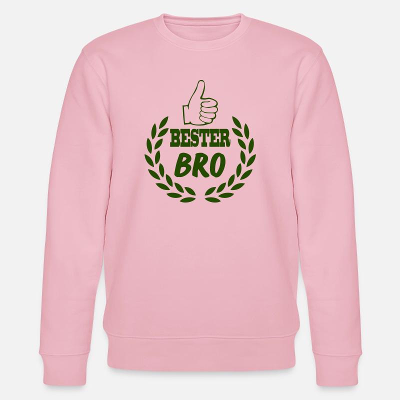 bester_bro - Sweat bio CHANGER Stanley/Stella Unisexe - rose pâle