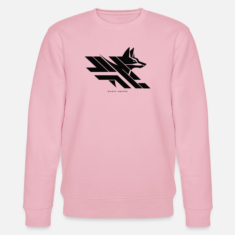 Le Chasseur Silencieux - Sweat bio CHANGER Stanley/Stella Unisexe - rose pâle