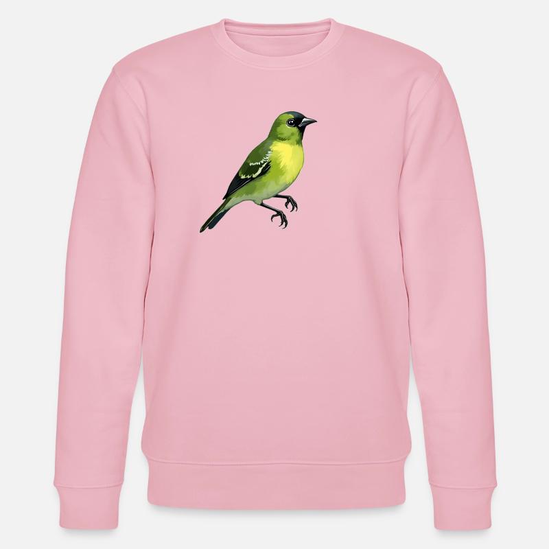 Oiseau Pintard - Sweat bio CHANGER Stanley/Stella Unisexe - rose pâle