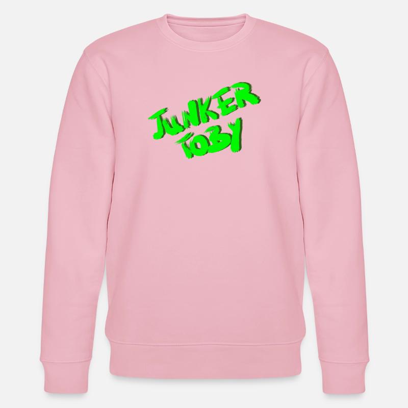 Junker Toby - Sweat bio CHANGER Stanley/Stella Unisexe - rose pâle