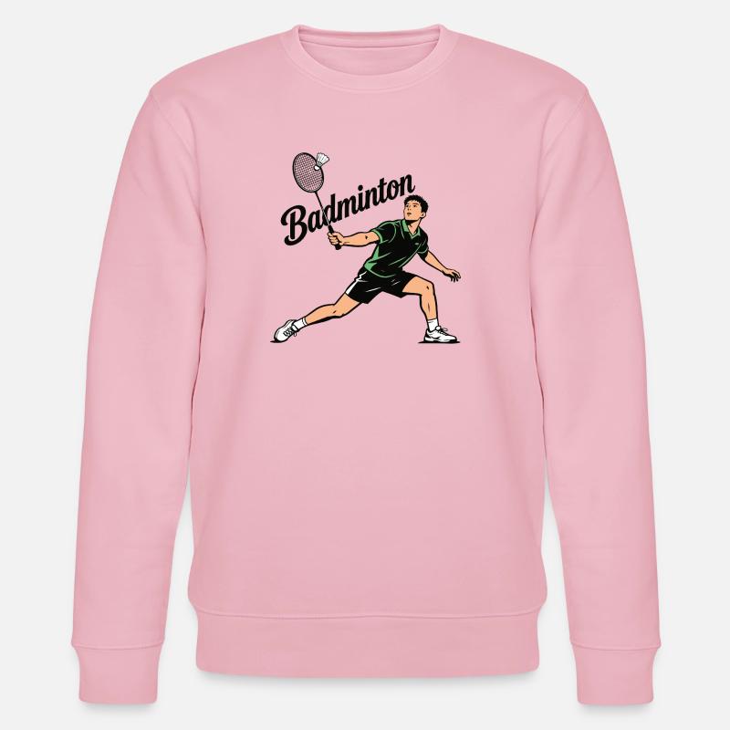 Badmintonsport - Stanley/Stella Unisex Bio-Sweatshirt CHANGER  - Hellrosa
