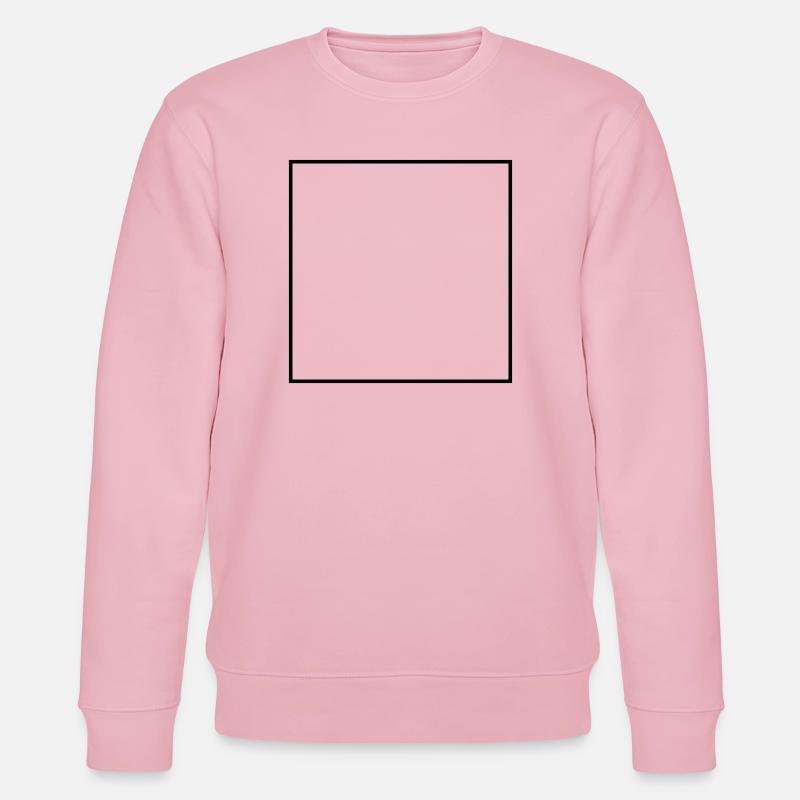 Square Empty - Stanley/Stella CHANGER Unisex Organic Sweatshirt - cotton pink