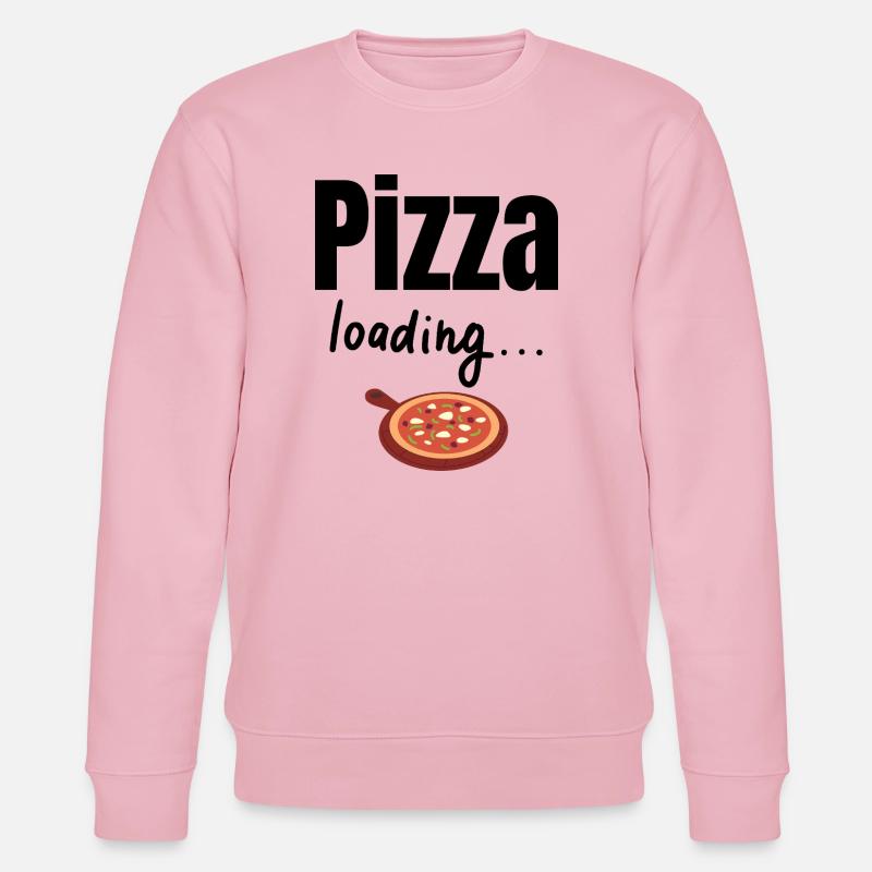 Pizza loading - Stanley/Stella Unisex Bio-Sweatshirt CHANGER - Hellrosa