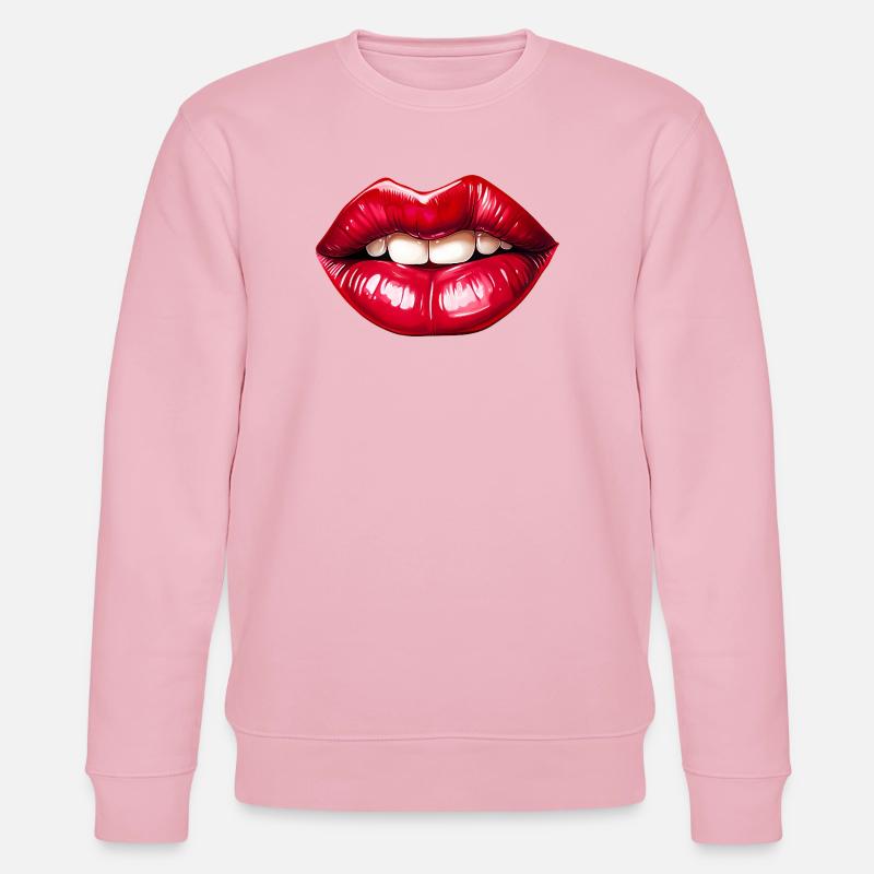 Lipps, Design #1 - Sweat bio CHANGER Stanley/Stella Unisexe - rose pâle