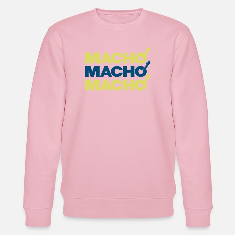 Macho - Sweat bio CHANGER Stanley/Stella Unisexe - rose pâle
